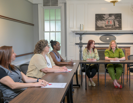 meeting discussion in conference room c