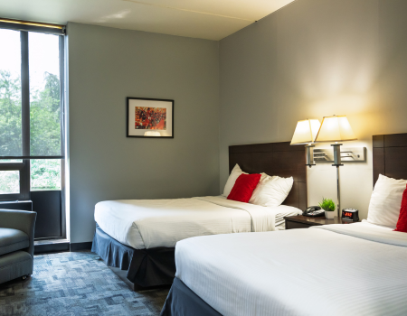 guest room double bed