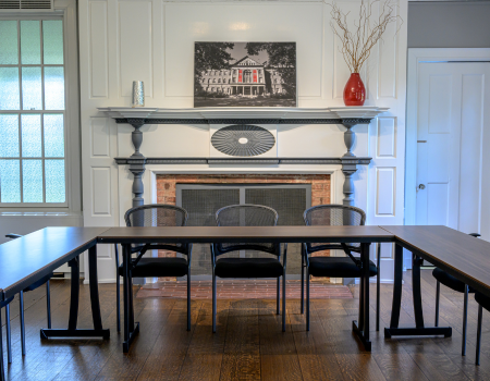 conference room c fireplace